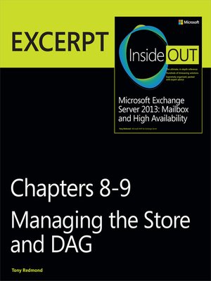 cover image of Managing the Store & DAG